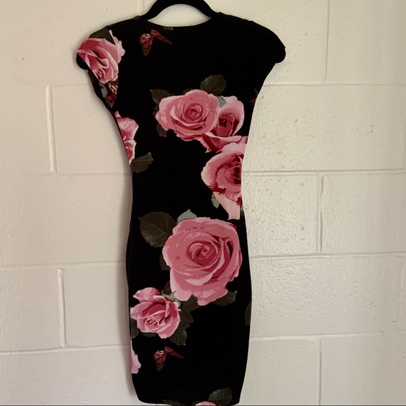 Crave Fame Floral Wrap Dress - Picture 6 of 6